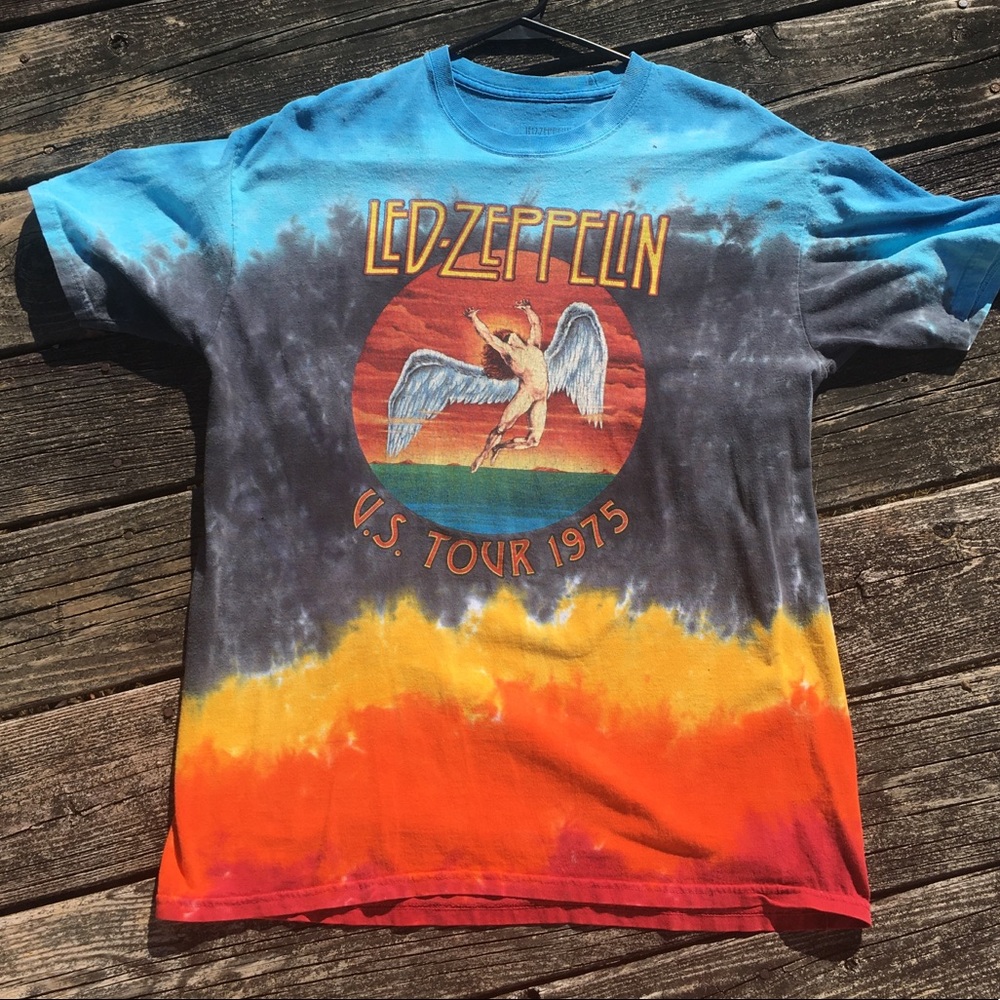 Led Zeppelin Tie Dye t shirt